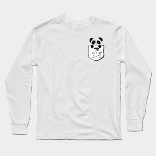 panda pocket Long Sleeve T-Shirt